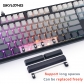 Skyloong 3-in-1 Mode GK104 Pro Mechanical Switch Gaming Keyboard USB Wired / 2.4G Wireless / Bluetooth